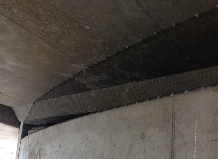 Kleeftechniek lijmenen van netten